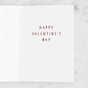 "I Quilly Like You" - Single Greeting Cards in Cream by Starry Lane Studio - Interior