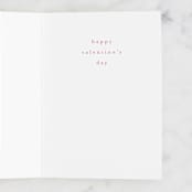 "brushed on love" - Single Greeting Cards in Carnation by Eric Ransom - Interior