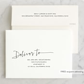 "Ridiculously Good Looking" - Single Greeting Cards in Merlot by Rachael Pietsch - FREE Recipient Addressing