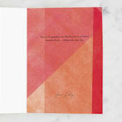 "Geo Love" - Single Greeting Cards in Ruby by Robert and Stella - Customizable Interior Example