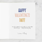 "ROARsome" - Single Greeting Cards in Mustard by Pixel and Hank - Customizable Interior Example