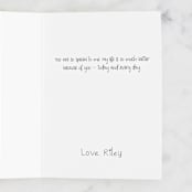 "4 Wheel Drive" - Single Greeting Cards in Gravel by Jessie Steury - Customizable Interior Example