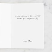 "You Burger Believe" - Single Greeting Cards in Spice by Alethea and Ruth - Customizable Interior Example