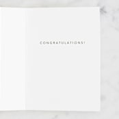 "Ugly Cry" - Single Greeting Cards in Blush by Christie Kelly - Interior