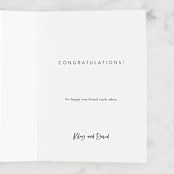 "Ugly Cry" - Single Greeting Cards in Blush by Christie Kelly - Customizable Interior Example
