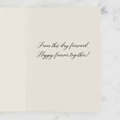 "To Love & Cherish" - Single Greeting Cards in Mist by Alethea and Ruth - Interior