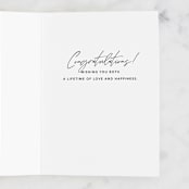 "Who is luckier" - Single Greeting Cards in Charcoal by Creo Study - Interior