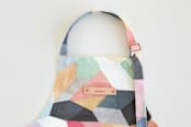 "Kaleidoscope No.1" - Personalizable Children's Apron in NA by Hooray Creative - Tag in Bodoni Regular
