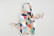 "Kaleidoscope No.1" - Personalizable Children's Apron in NA by Hooray Creative - Apron without personalization