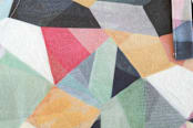 "Kaleidoscope No.1" - Personalizable Children's Apron in NA by Hooray Creative - Fabric Detail