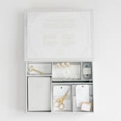 "Hannah Bergen Wedding Kit" - Keepsake Boxes in gray by Hannah Bergen