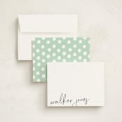 "Scripted" - Children’s Stationery in Snow by Sara Hicks Malone - Assembled