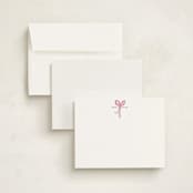 "Sweet as a Bow" - Children’s Stationery in Blush by Nicoletta Savod - Assembled