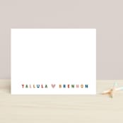 "Tutti fruity" - Children’s Stationery in Rainbow by Stacey Meacham - Front