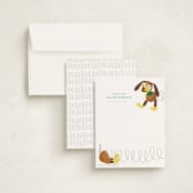 "Disney and Pixar's Toy Story Slinky Dog Saves the Day" - Children’s Stationery in Cinnamon by Jackie Crawford - Assembled