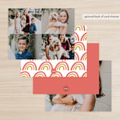 "Rainbow dream" - Children’s Stationery in Sorbet by Stacey Meacham - Back of Card Options