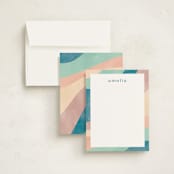 "The Tropics" - Children’s Stationery in Ocean by Pixel and Hank - Assembled