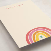 "Cheerful" - Children’s Stationery in Buttercup by Jessica Williams - Detail
