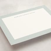 "Fabric frame" - Children’s Stationery in Mist by Lea Delaveris - Detail