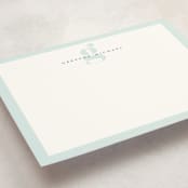 "Initial Notes" - Children’s Stationery in Sky by Emily Betts - Detail