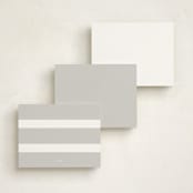 "Simply Baby" - Children’s Stationery in Aluminum by Susan Brown - Back of Card Options