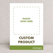 "FOIL Portrait Custom" - Kwanzaa Cards in Charcoal by Minted - Front
