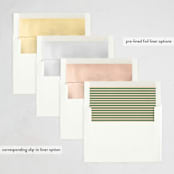 "Lined edge" - Kwanzaa Cards in Watermelon by Creo Study - Envelope Liner Options