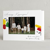 "Colorful Kwanzaa" - Kwanzaa Cards in Cloud by Stick and Petal - Folded Card