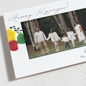 "Colorful Kwanzaa" - Kwanzaa Cards in Cloud by Stick and Petal - Detail