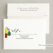"Colorful Kwanzaa" - Kwanzaa Cards in Cloud by Stick and Petal - FREE Recipient Addressing