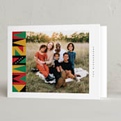 "Kwanzaa blocks" - Kwanzaa Cards in Sugar by Angela Garrick - Folded Card