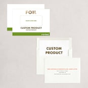 "FOIL Portrait Custom" - Lunar New Year Cards in Charcoal by Minted - Assembled