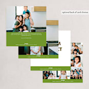 "FOIL Portrait Custom" - Lunar New Year Cards in Golden by Minted - Back of Card Options