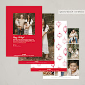 "Sketched Lanterns" - Lunar New Year Cards in Peace by Tamara Hilje - Back of Card Options