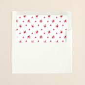 "Dimples" - Slip-In Envelope Liners in Berry by Carrie ONeal - Liner in envelope