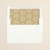 "Cascade" - Slip-In Envelope Liners in Wheat by Lauren Chism - Liner in envelope