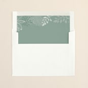 "Fling" - Slip-In Envelope Liners in Dusty Aqua by Andrea Mentzer - Liner in envelope