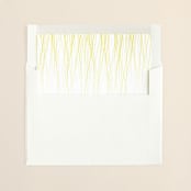 "Goldshine" - Slip-In Envelope Liners in Lemon Zest by Lisa Samartino Design - Liner in envelope