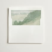 "The Vow" - Slip-In Envelope Liners in Meadow by Elly - Liner in white envelope