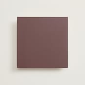 "Red/Pink Liner" - Slip-In Envelope Liners in Burnt Rose by Minted - Full Liner