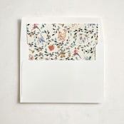 "12 days of christmas" - Slip-In Envelope Liners in Holly Berry by Sarah Knight - Liner in white envelope
