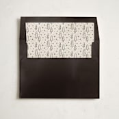 "Analogue" - Slip-In Envelope Liners in Pudding by Creo Study - Liner in envelope