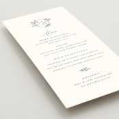 "Close to my Heart" - Menus in Twilight Whisper by Design Lotus - Detail