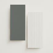 "Beautiful Day" - Menus in Graphite by Leah Bisch - Back of Card Options