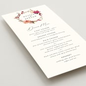 "Lush" - Menus in Magenta by Susan Moyal - Detail