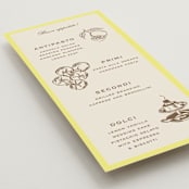 "Campania" - Menus in Limone by Megan Davis - Detail