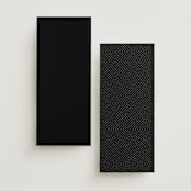 "Classy Type" - Menus in Lily by Hooray Creative - Back of Card Options