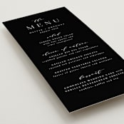 "Classy Type" - Menus in Lily by Hooray Creative - Detail