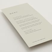 "Astoria" - Menus in Spring by Kelly Schmidt - Detail