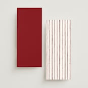"Handwritten" - Menus in Wine by Cass Loh - Back of Card Options